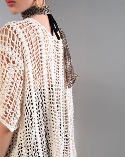 Aura dress in Off White