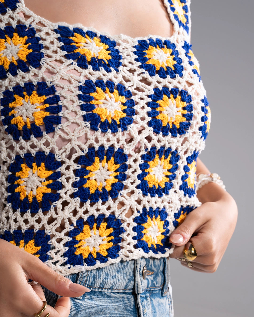 Ocean Bloom Top