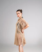 Aura dress in Beige