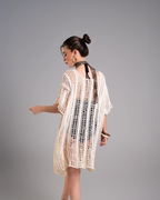 Aura dress in Off White