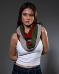 Rust Loop Scarf