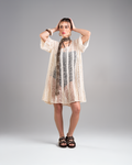 Aura dress in Off White